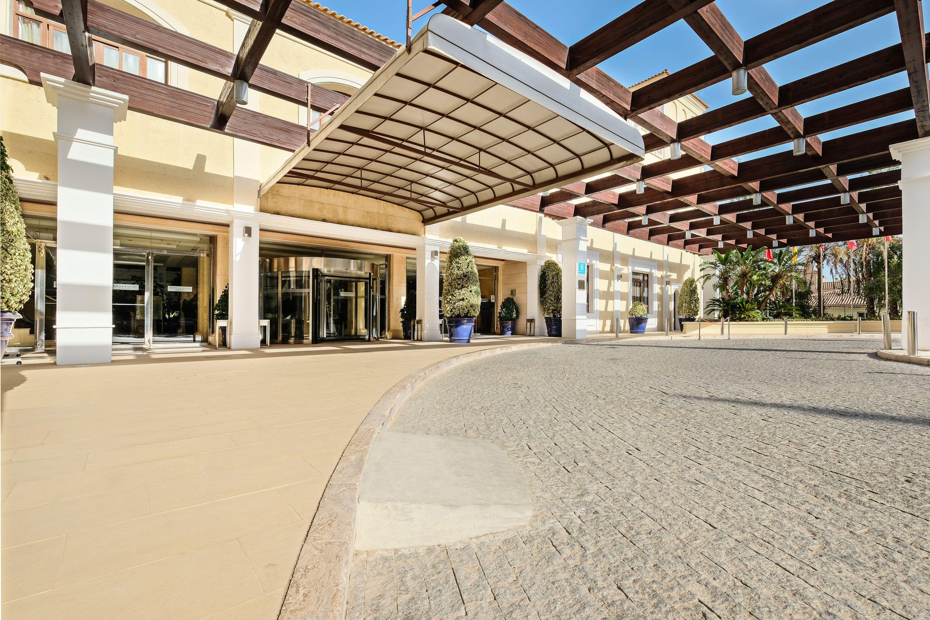Hotel Envia Almería Spa&Golf Aguadulce (Almeria) Exterior foto The entrance of the hotel
